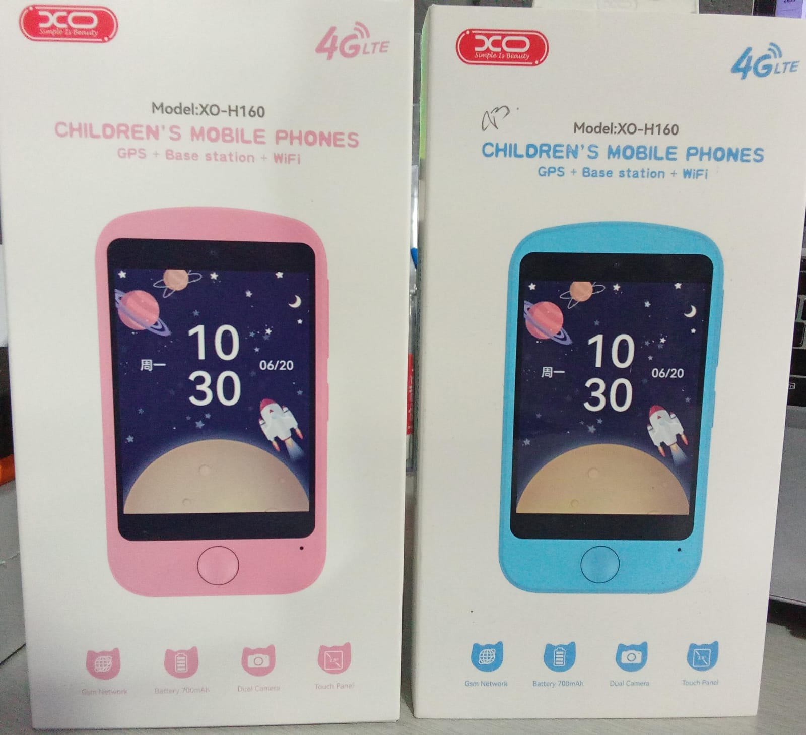 TELEFONO INFANTIL XO-H160 4G LTE ROSADO